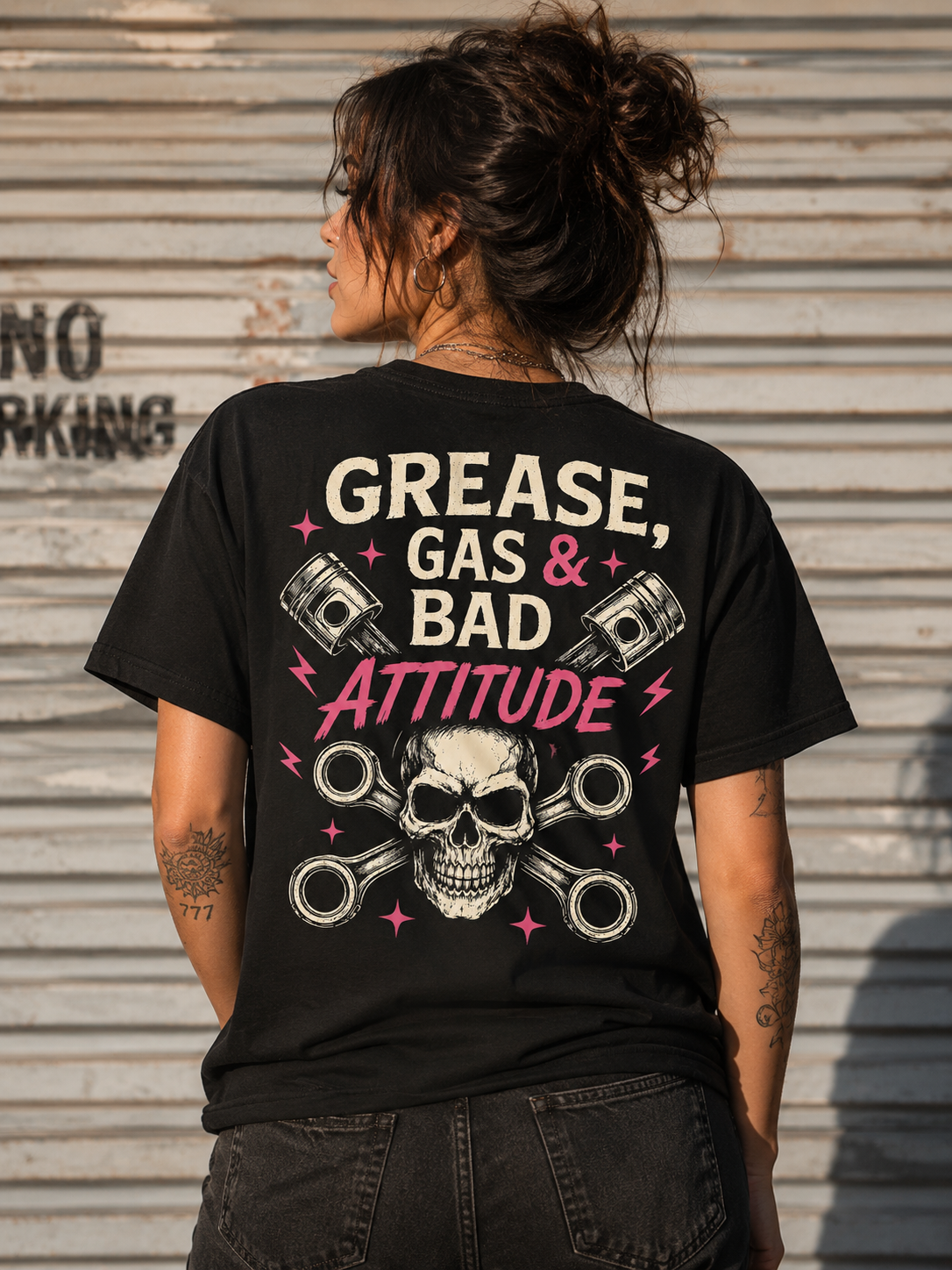 Grease, Gas & Bad Attitude Tee